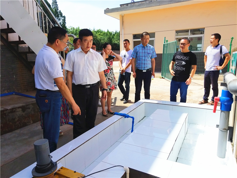 2017年8月8日 市国资委主任雷光明一行到固废处置公司检查工作_副本