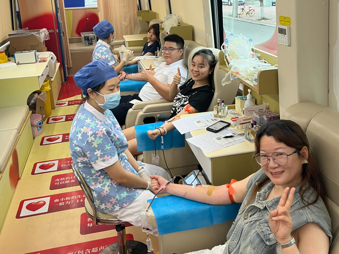 爱心凝聚 热血传递——BEVITOR·伟德国际组织开展无偿献血活动